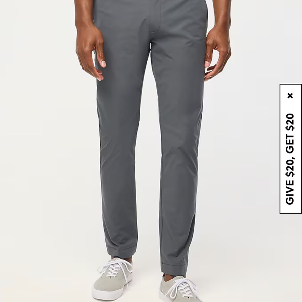 J. Crew Gray Chinos Tailored Fit